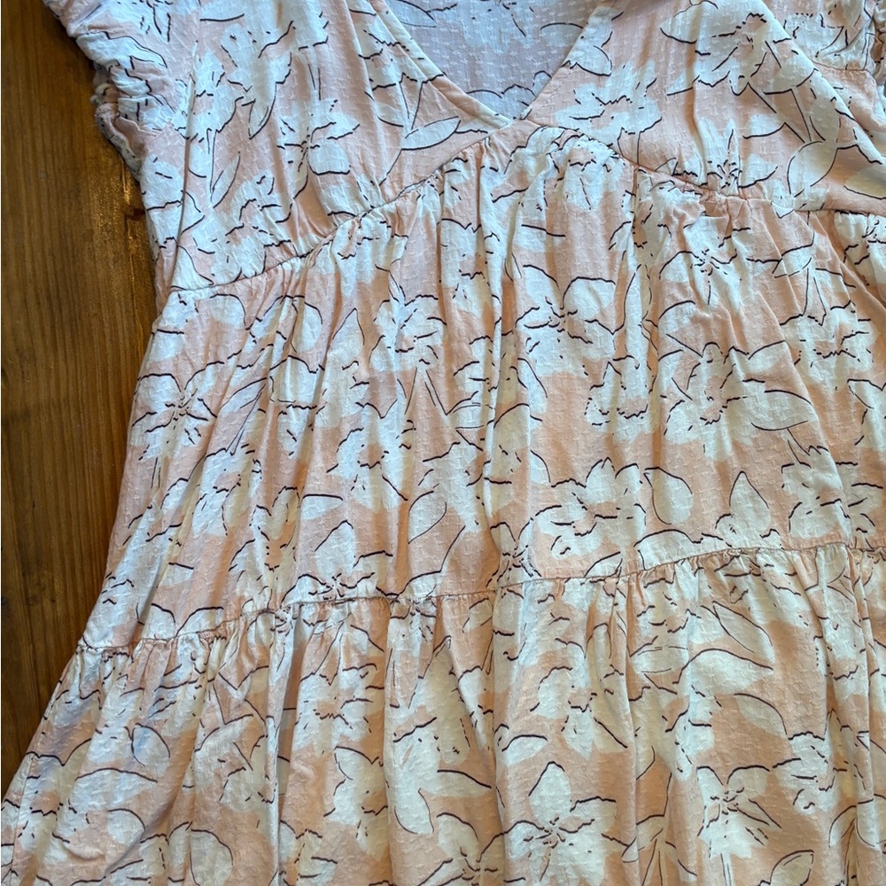 Floral V-Neck Dress